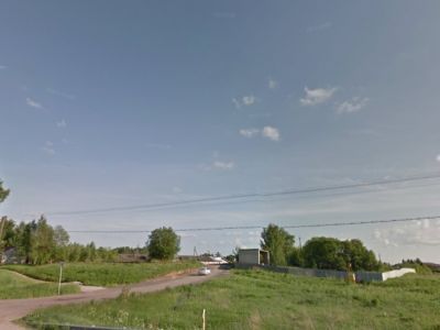 Памятное место, где в июне 1919 года перед крестьянами выступал М.И. Калинин