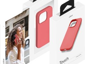 Клип-кейс uBear Touch Mag для Apple iPhone 16 Pro Красный