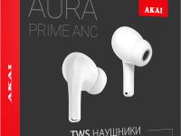 Наушники Akai HD-277 Aura Prime с активным шумоподавлением Белые
