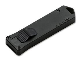 Автоматический нож Boker USB OTF 2.0, сталь D2, рукоять алюминий, черный