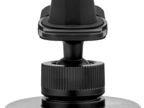 Автомобильный держатель uBear Go-Power 3,5–7" c беспроводной зарядкой Чёрный