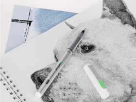 Ручка капиллярная Berlingo "Precision" черная, #01, 0,25 мм