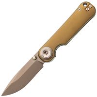 Складной нож Dr.Tech Zefir D4245TGR, сталь D2, рукоять TC4, зеленый