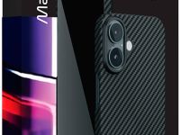 Клип-кейс VLP Kevlar для Apple iPhone 16 с MagSafe Чёрный