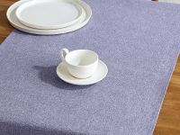 Скатерть-дорожка Fogliame, фиолетовая