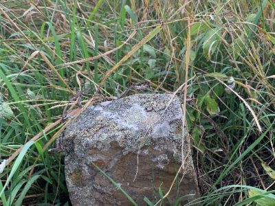 Стела № 4 раннемусульманского кладбища № 3 архитектурного комплекса "Мусийкъонгийкоте"