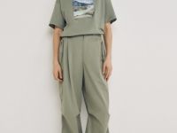 Футболка с географическим принтом O'STIN х Экспедиция, Зеленый