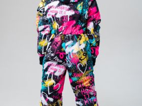 Комбинезон текстильный с полиуретановым покрытием для девочек