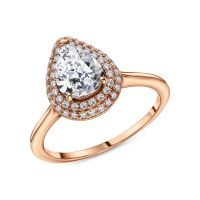 Серебряное кольцо с фианитами