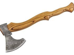Кованый топор модель №2, сталь ХВГ, Мастерская Ваулина