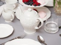 Сахарница Emboss White