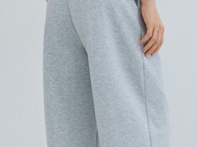 Брюки О-силуэта, Серый