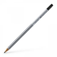 Карандаш чернографитный Faber-Castell "GRIP 2001" с ластиком B