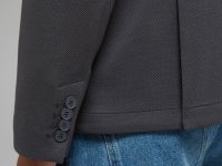 Однобортный пиджак с хлопком