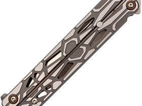 Нож бабочка Reptilian Киборг 01, сталь D2, рукоять металл