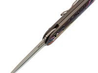 Складной нож SRM Twin, сталь N690, рукоять G10/Aluminium