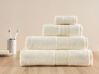Полотенце махровое Piega, экрю