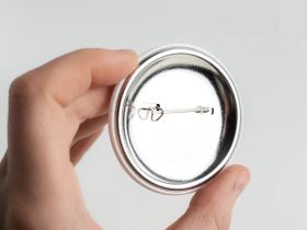 Набор значков с холстом Малевичъ, круглые 5,8 см, 3 шт