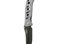 Нож складной Camillus Wide Clip Point, сталь AUS-8, рукоять 6061 T-6 Aluminium, серый