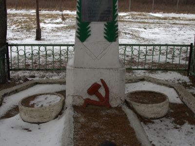 Могила пограничника А.Б.Сахадзе, погибшего при защите государственной границы