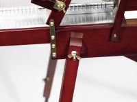 Этюдный ящик Pinax FE-3BR двусторонний, "красное дерево", большой, бук