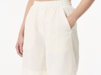 Женские шорты Lacoste из смеси льна