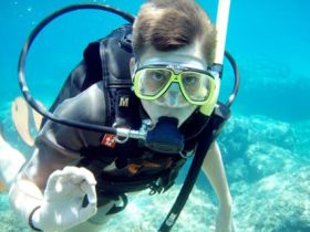 Урок дайвинга