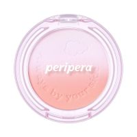 Двойные компактные румяна Peripera Pure Blushed Custom Cheek 02 Fluffy Peach