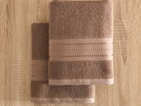 Комплект махровых полотенец Basena, капучино I