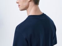 Базовая футболка из хлопка, Синий