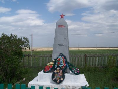 «Братская могила борцов за установление Советской власти»