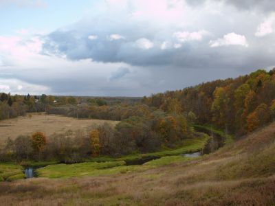 Памятное место, где в 1941-1942 гг. действовала подпольная группа А.П.Захарова
