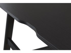 Письменный стол Бревор-1 120x60 Черный древесный