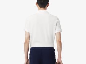 Мужское поло Lacoste из эластичного органического хлопка