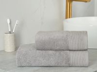 Полотенце махровое Peloso, серое