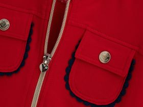 Толстовка на молнии для маленькой девочки