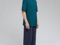 Поло из хлопка пике с коротким рукавом