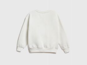 Свитшот с принтом для девочек, Белый