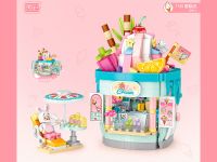 1745_MK Конструктор Ларек с мороженым