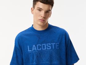 Мужская футболка Lacoste оверсайз