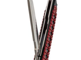 Нож Mr.Blade Hokku D2 SW G10 black red складной с чехлом