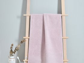 Полотенце махровое Fiorenza, розовое