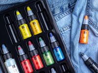 Набор акриловых красок по ткани Малевичъ, 12 цветов по 10 мл