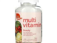 Zahler, Beauty, Ежедневные мультивитамины + поддержка волос, кожи и ногтей с аравой и кремнеземом, 60 капсул