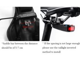 Rockbros Фонарь задний Rockbros TL1706, цвет Черный