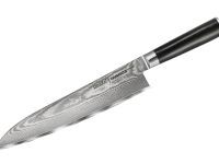 Нож кухонный "Samura DAMASCUS" Гранд Шеф 240 мм, G-10, дамаск 67 слоев