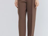 Брюки с ремнём, Коричневый