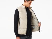 Мужской классический жилет Lacoste на молнии