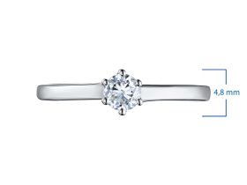 Кольцо из серебра э0612кц08200226