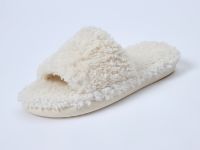 Тапочки Пушистый/Fluffy, экрю
